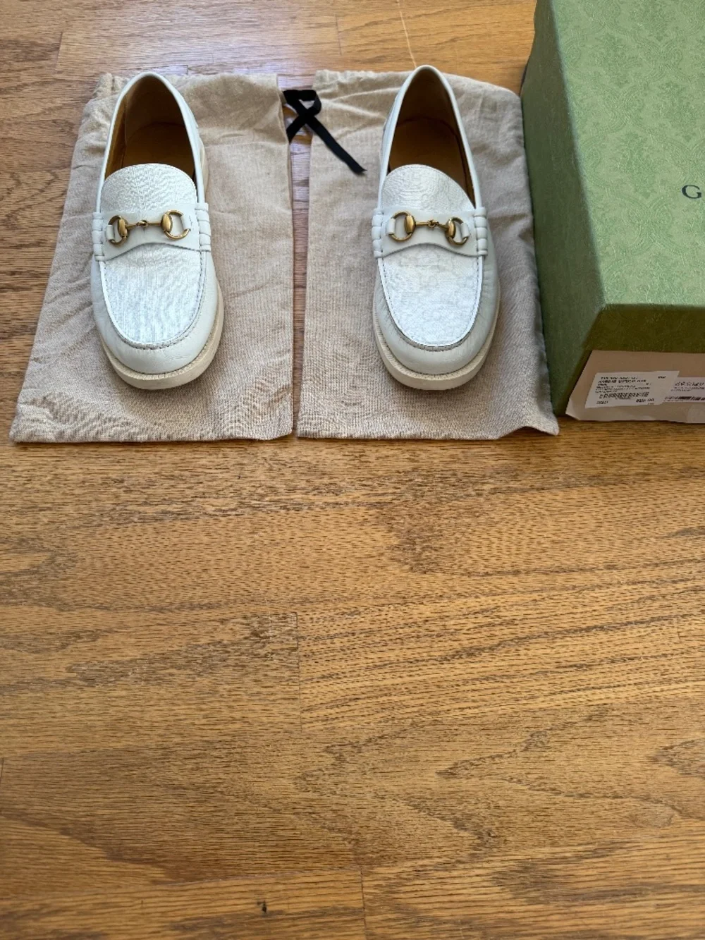 Gucci Supreme Moccasin Leather